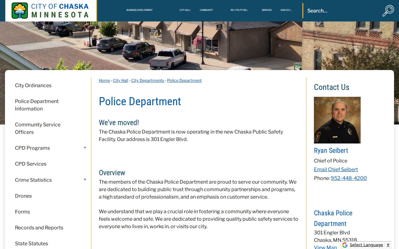 Chaska court docket citation-origin fallback at Chaska Police Department